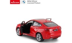Металлическая машинка 1:24 BMW X6M красная RASTAR