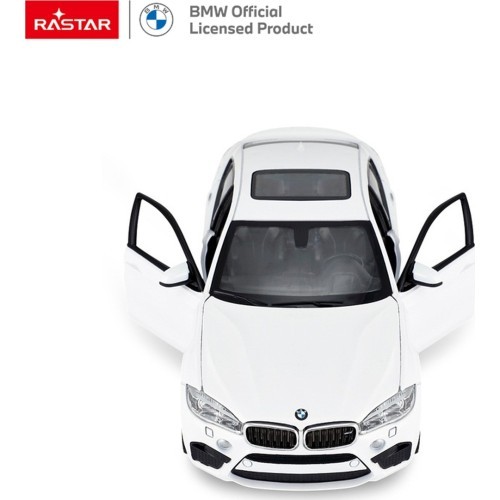 Metāla automašīna 1:24 BMW X6M balta RASTAR