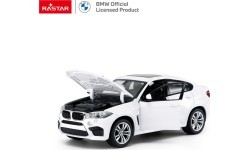 Metāla automašīna 1:24 BMW X6M balta RASTAR