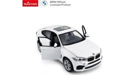 Metāla automašīna 1:24 BMW X6M balta RASTAR