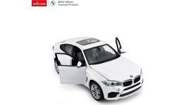 Металлическая машина 1:24 BMW X6M белая RASTAR