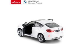 Metāla automašīna 1:24 BMW X6M balta RASTAR