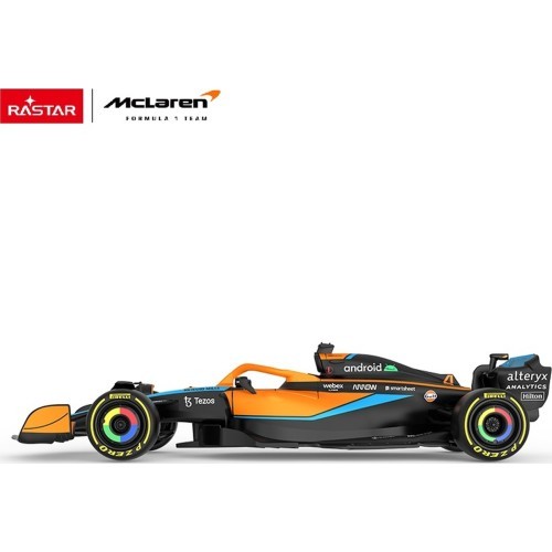 Metāla automašīna 1:24 McLaren F1 MCL36 Rastar, oranža