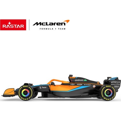 Metāla automašīna 1:24 McLaren F1 MCL36 Rastar, oranža