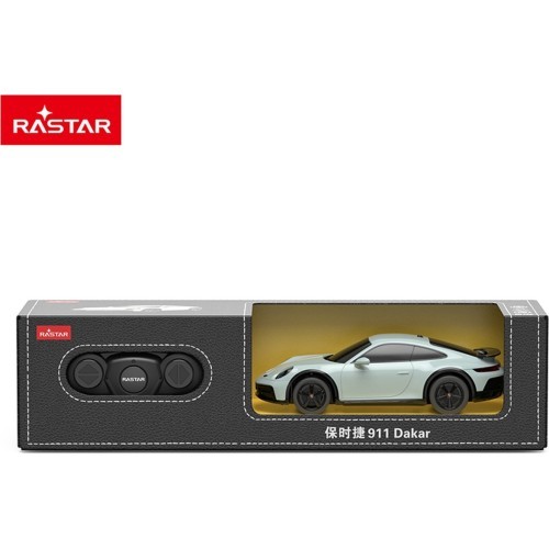 Tālvadības automašīna 1:24 Porsche 911 Dakar Mint RASTAR