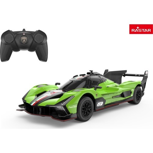 Tālvadības automašīna 1:24 Lamborghini SC63 zaļa RASTAR
