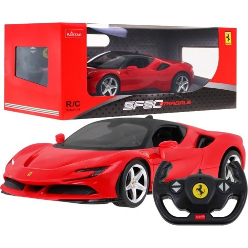 Tālvadības automašīna Ferrari SF90 1:14 RASTAR