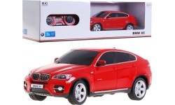 Tālvadības automašīna BMW X6 sarkana 1:24 RASTAR