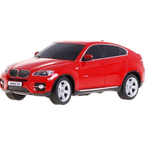 Tālvadības automašīna BMW X6 sarkana 1:24 RASTAR