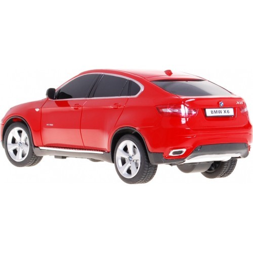 Tālvadības automašīna BMW X6 sarkana 1:24 RASTAR