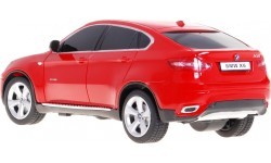 Tālvadības automašīna BMW X6 sarkana 1:24 RASTAR