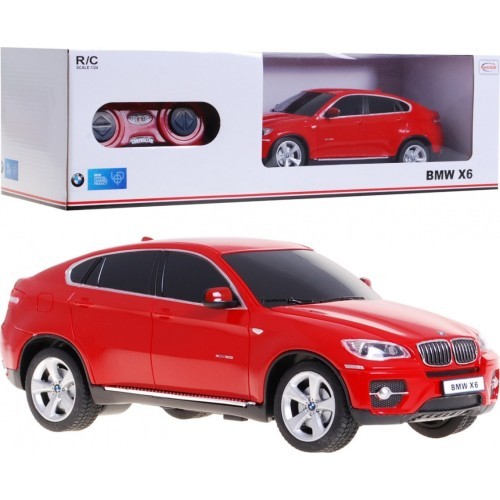Радиоуправляемая машина BMW X6 красная 1:24 RASTAR