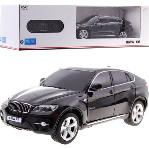 Tālvadības automašīna BMW X6, melna, 1:24, RASTAR