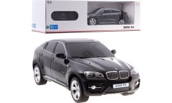 Tālvadības automašīna BMW X6, melna, 1:24, RASTAR