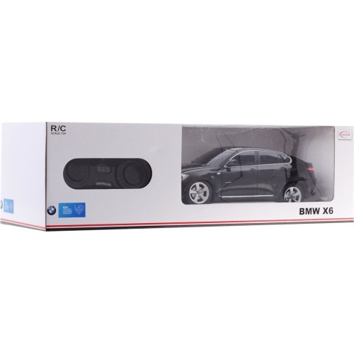 Tālvadības automašīna BMW X6, melna, 1:24, RASTAR