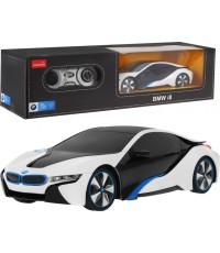 Радиоуправляемая машинка BMW i8, белая, 1:24 RASTAR