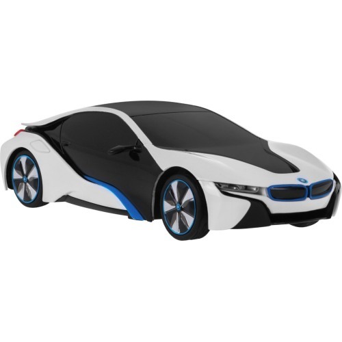 Tālvadības automašīna BMW i8, balta, 1:24 RASTAR