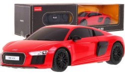 Tālvadības rotaļu automašīna Audi R8 sarkana 1:24 RASTAR