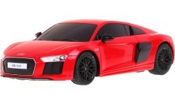 Tālvadības rotaļu automašīna Audi R8 sarkana 1:24 RASTAR