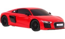 Tālvadības rotaļu automašīna Audi R8 sarkana 1:24 RASTAR