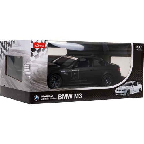 Tālvadības automašīna BMW M3 1:14 RASTAR melna