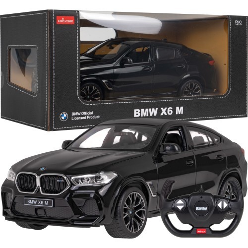 Tālvadības automašīna BMW X6 M 1:14 RASTAR melna