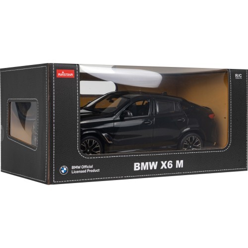 Tālvadības automašīna BMW X6 M 1:14 RASTAR melna
