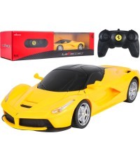 Радиоуправляемая машина 1:24 Ferrari LaFerrari жёлтая RASTAR