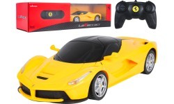 Tālvadības automašīna 1:24 Ferrari LaFerrari dzeltena RASTAR