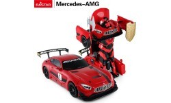 Car/Robot 2in1 R/C 1:14 Mercedes-AMG GT3 Red RASTAR
