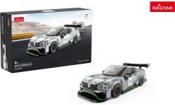 Конструктор автомобиль 1:29 Bentley Continental GT3 серый RASTAR
