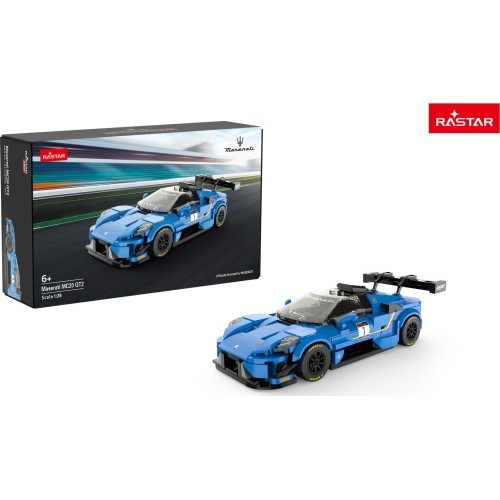 Konstruktors automašīna Maserati MC20 GT2 1:28 zils RASTAR