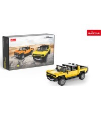 Конструктор автомобиль Hummer EV 1:30 жёлтый RASTAR