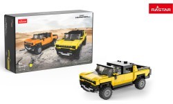 Конструктор автомобиль Hummer EV 1:30 жёлтый RASTAR