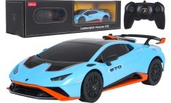 Радиоуправляемая машина 1:24 Lamborghini Huracan STO, синяя, RASTAR