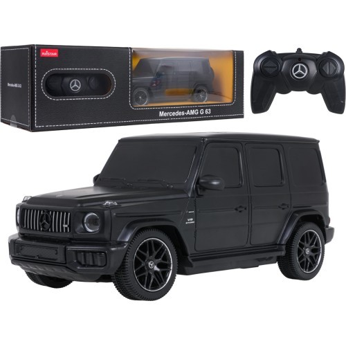 Tālvadības automašīna Mercedes AMG G63 RASTAR 1:24, melna