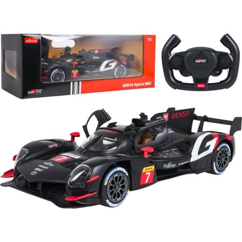 Tālvadības automašīna 1:14 Toyota GAZOO Racing GR010 Hybrid Black RASTAR