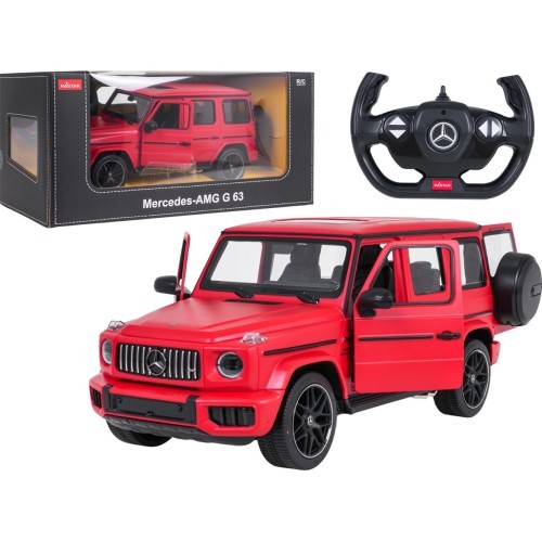 Tālvadības Mercedes AMG G63 1:14, sarkans, RASTAR