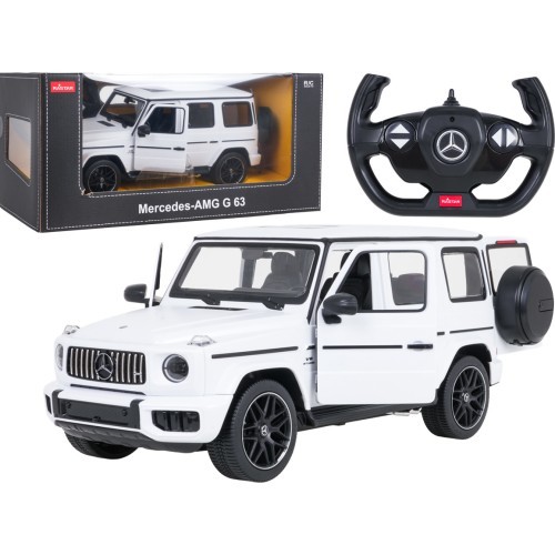 Tālvadības automašīna 1:14 Mercedes AMG G63 balta RASTAR