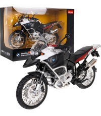 Металлический мотоцикл BMW R1200GS 1:9 RASTAR, белый
