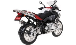 Металлический мотоцикл BMW R1200GS 1:9 RASTAR, белый