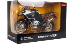 Metāla motocikls BMW R1200GS 1:9 RASTAR, balts