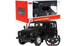 Tālvadības automašīna Land Rover Defender 1:14 RASTAR, melna