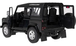 Tālvadības automašīna Land Rover Defender 1:14 RASTAR, melna