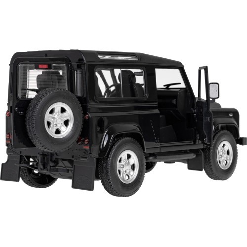 Tālvadības automašīna Land Rover Defender 1:14 RASTAR, melna
