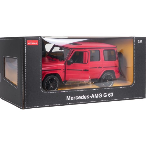Радиоуправляемый Mercedes AMG G63 1:14, красный, RASTAR