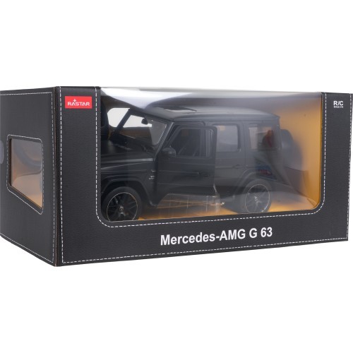 Tālvadības automašīna RASTAR Mercedes AMG G63 1:14, melna