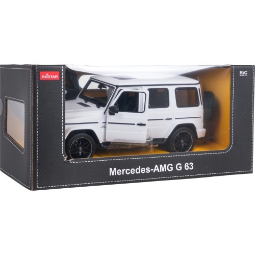 Tālvadības automašīna 1:14 Mercedes AMG G63 balta RASTAR