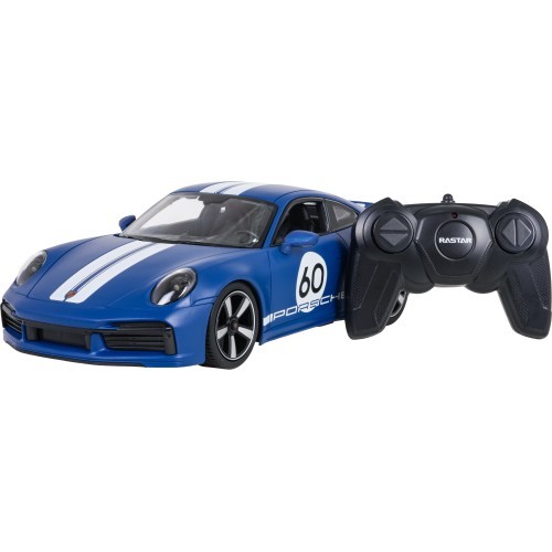 Tālvadības automašīna 1:16 Porsche 911 Sport Classic zila RASTAR