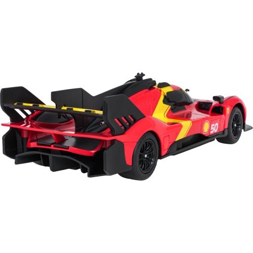 Tālvadības automašīna 1:24 Ferrari 499P, sarkana, RASTAR